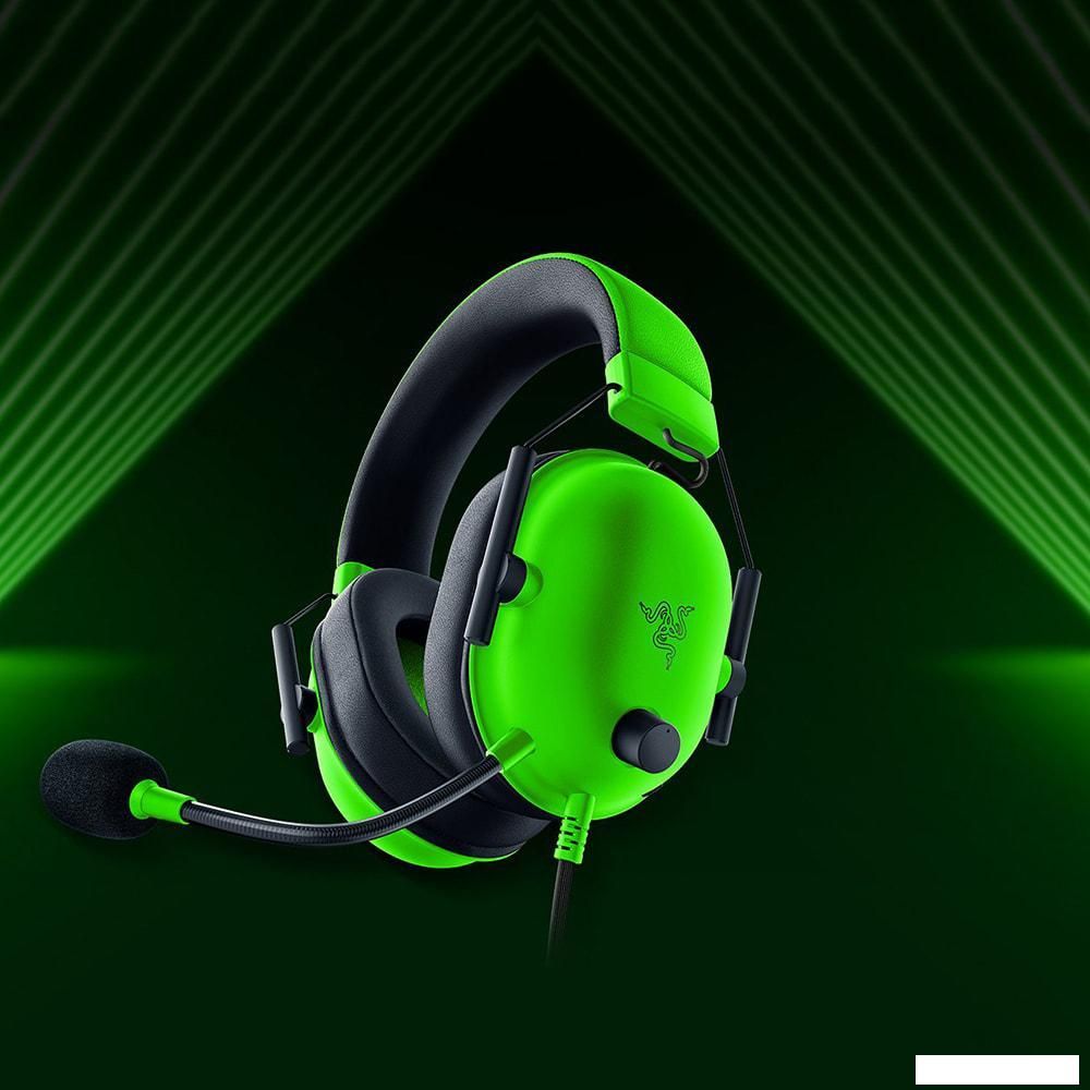 Наушники Razer BlackShark V2 X (зеленый)