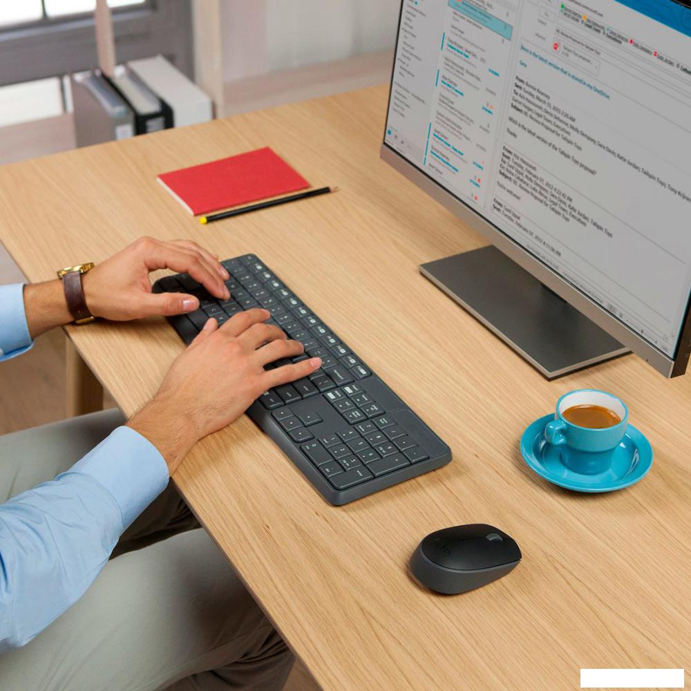 Офисный набор Logitech MK235 Wireless Combo 920-007948