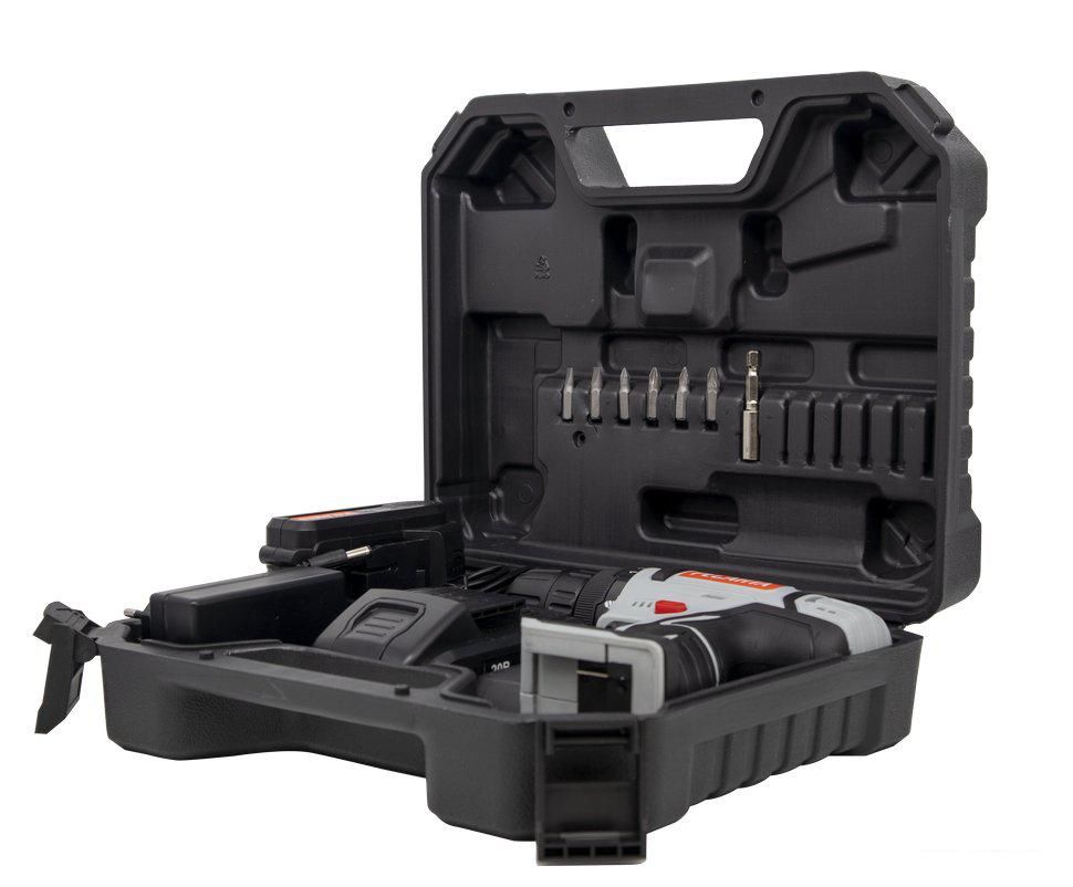 Дрель-шуруповерт Ресанта ДА-20-2ЛК (с 2-мя АКБ, кейс)