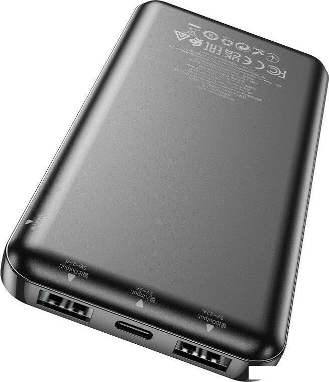 Внешний аккумулятор Hoco J100 10000mAh (черный)