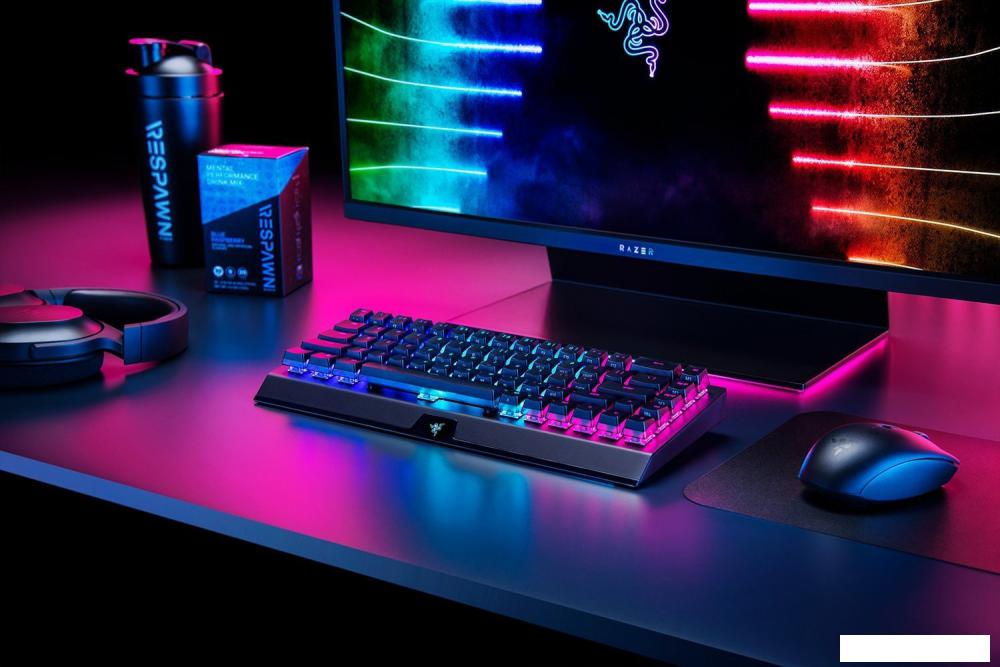 Клавиатура Razer Blackwidow V3 Mini HyperSpeed Yellow Switch