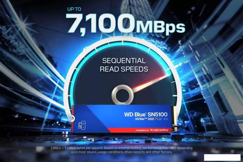 SSD WD Blue SN5100 2TB WDS200T5B0E
