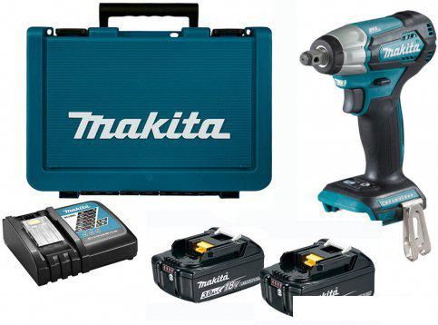 Гайковерт Makita DTW180RFE (с 2-мя АКБ, кейс)