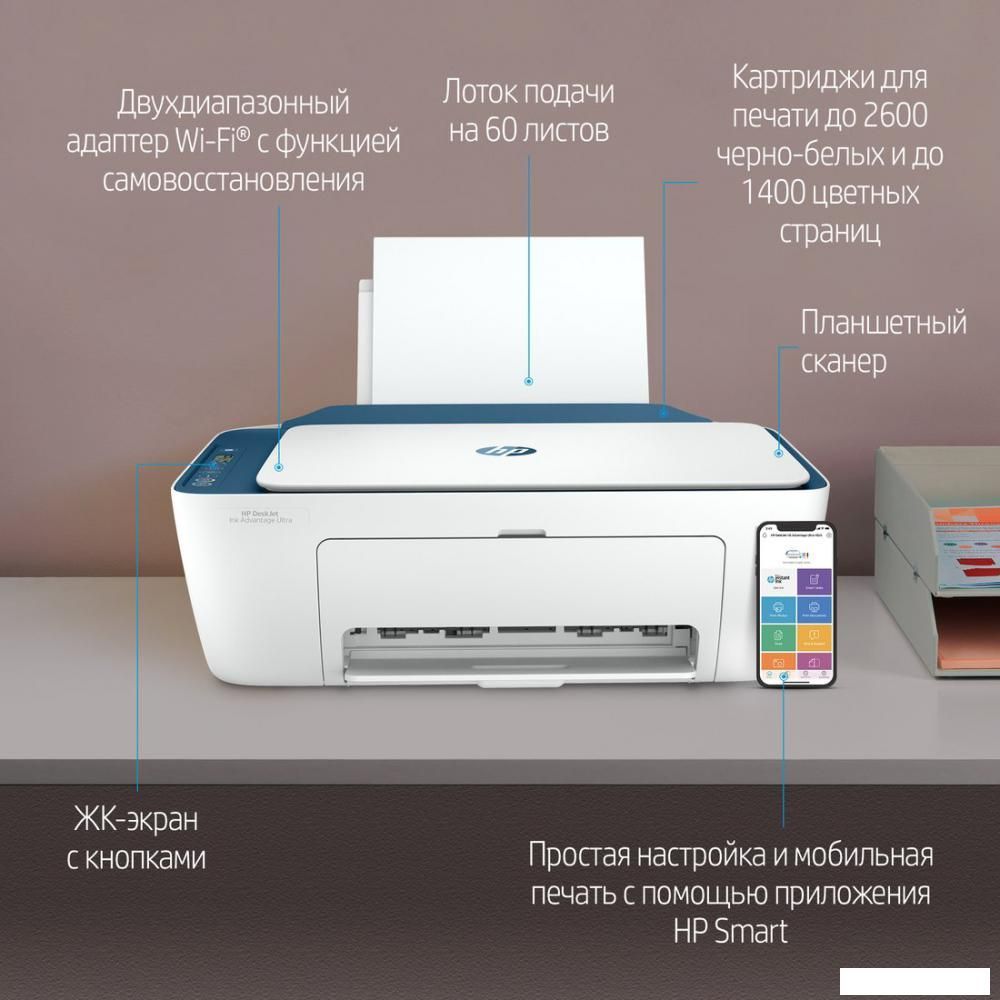 МФУ HP DeskJet Ink Advantage Ultra 4828 25R76A