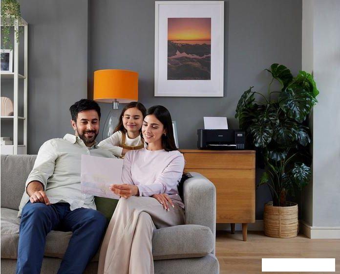 МФУ Epson EcoTank L3211 (ресурс стартовых контейнеров 6500/8100, контейнер 003)