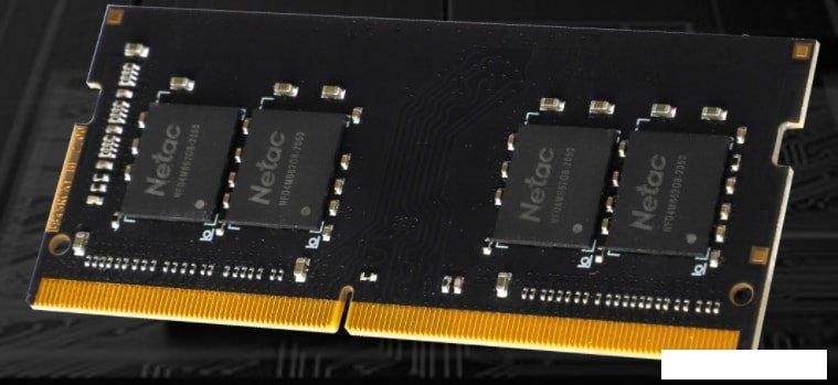 Оперативная память Netac Basic 4GB DDR4 SODIMM PC4-21300 NTBSD4N26SP-04