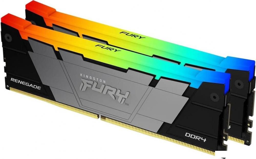 Оперативная память Kingston FURY Renegade RGB 2x8ГБ DDR4 4266 МГц KF442C19RB2AK2/16