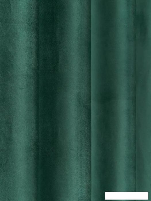 Комплект штор Soft Lines Бархат 9138-10 (150x270, зеленый изумруд)