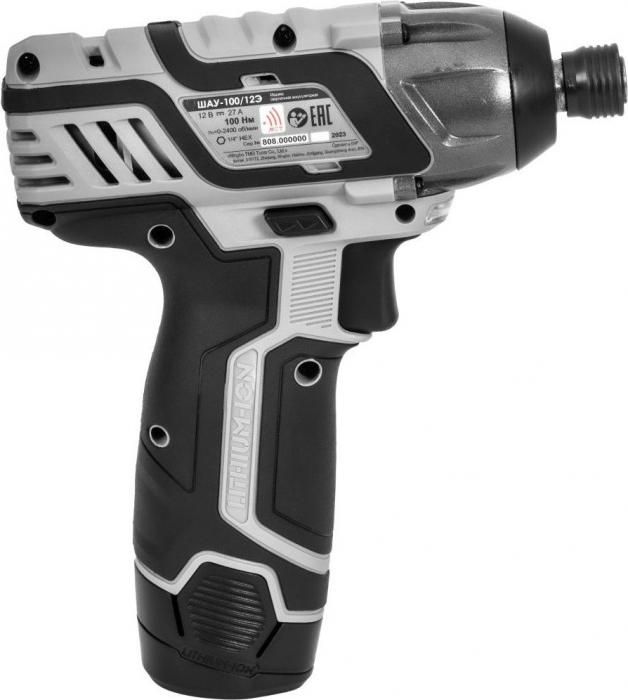 Винтоверт Интерскол ШАУ-100/12Э 808.2.2.70 (с 2-мя АКБ, кейс)