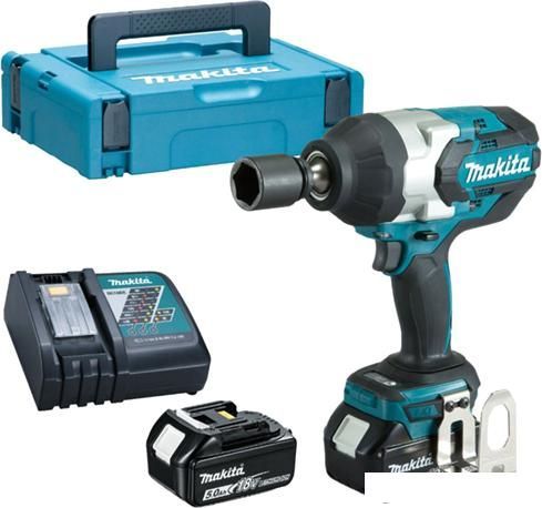 Гайковерт Makita DTW1001RTJ (с 2-мя АКБ, кейс)