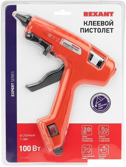 Термоклеевой пистолет Rexant Эксперт 12-1530