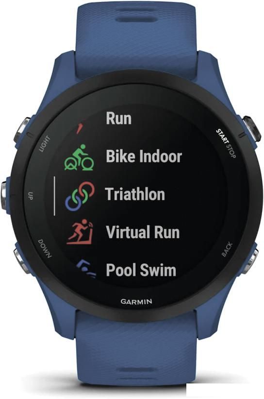 Умные часы Garmin Forerunner 255 (темно-синий/черный)