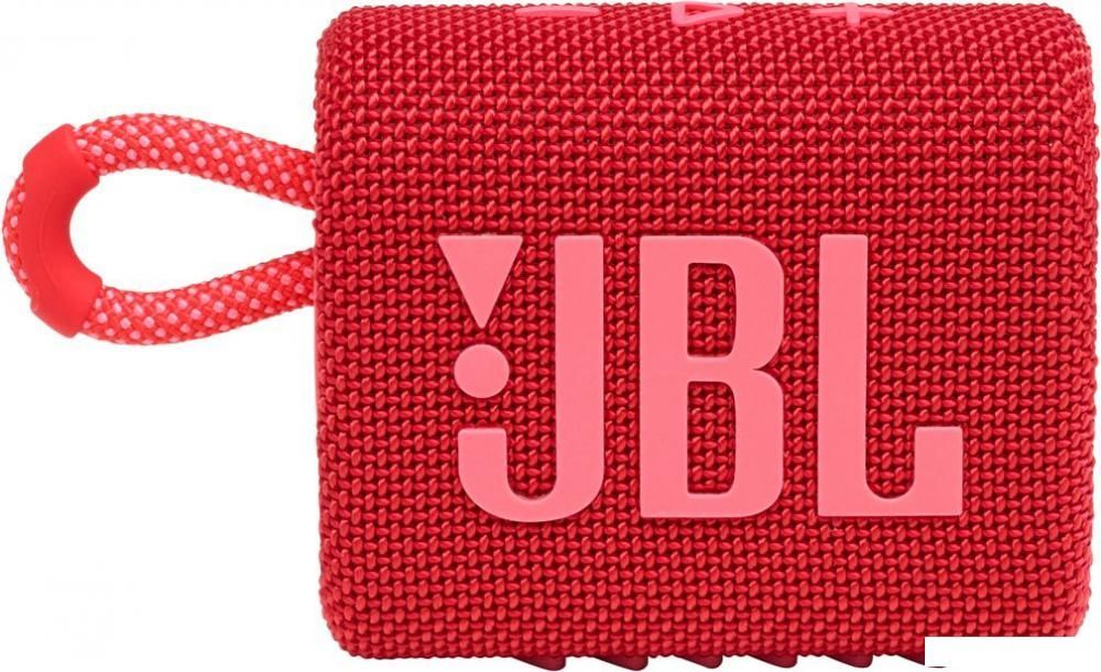 Беспроводная колонка JBL Go 3 (красный)