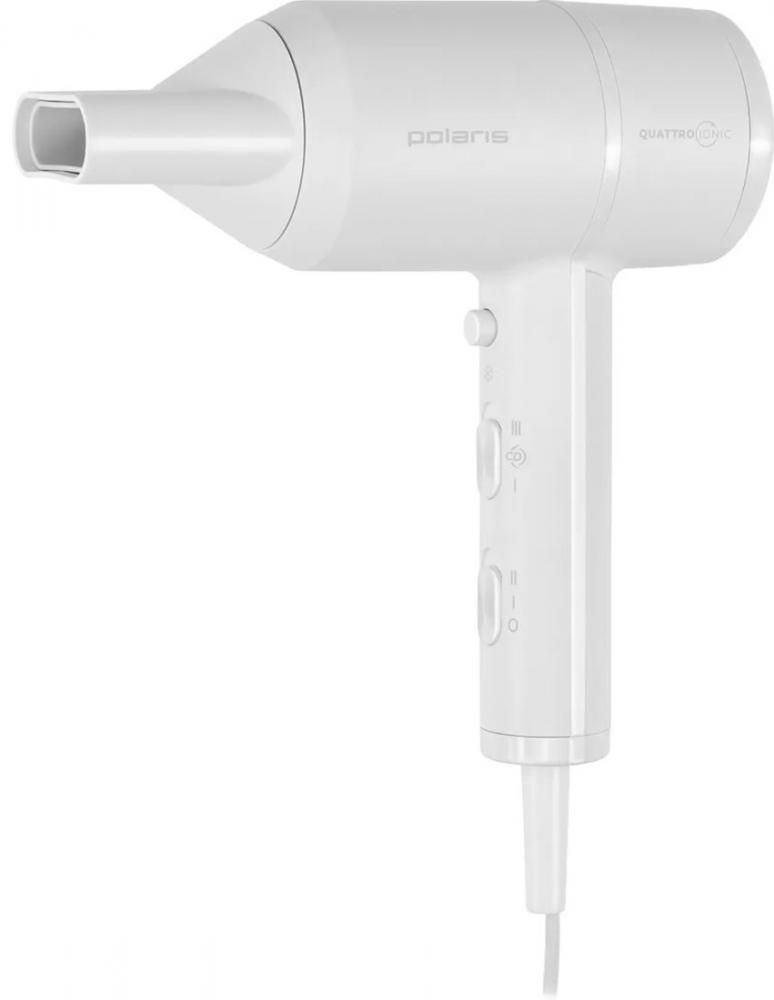 Фен Polaris PHD 2044Ti Quattro Ionic (белый/серый)