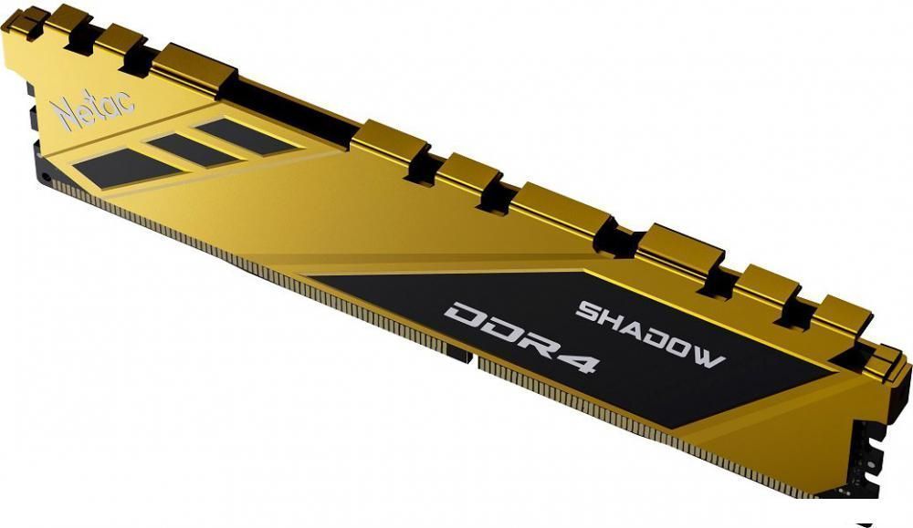 Оперативная память Netac Shadow 16ГБ DDR4 2666МГц NTSDD4P26SP-16Y