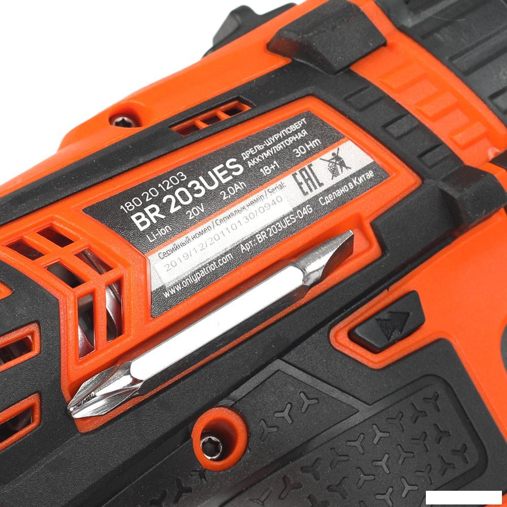 Шуруповерты, гайковерты, электроотвертки Patriot BR 203UES 180201203 (с 2-мя АКБ, кейс)