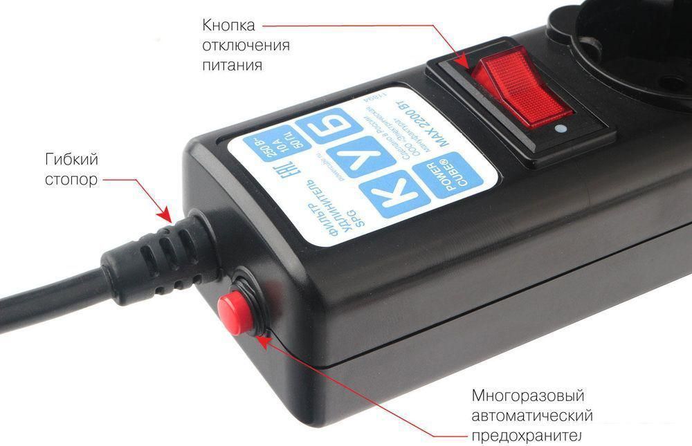 Сетевой фильтр Power Cube SPG5-С3