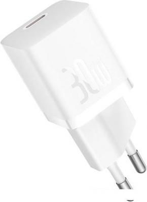 Сетевое зарядное Baseus GaN5 Fast Charger Mini 1C 30W CCGN070502 (белый)