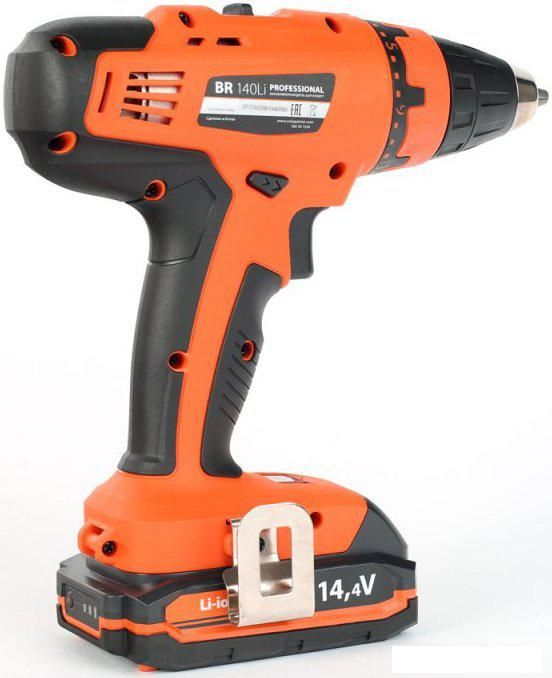 Дрель-шуруповерт Patriot BR 140 Li 180301520 (с 2-мя АКБ, кейс)