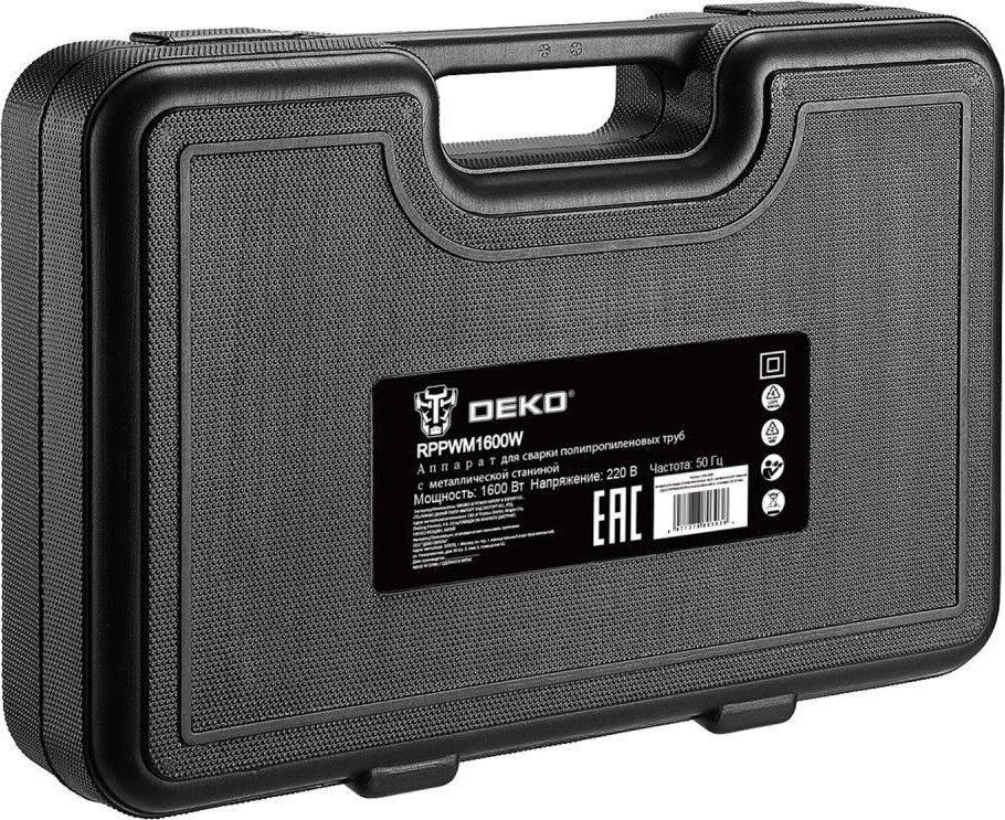 Аппарат для сварки труб Deko RPPWM1600W 083-3008