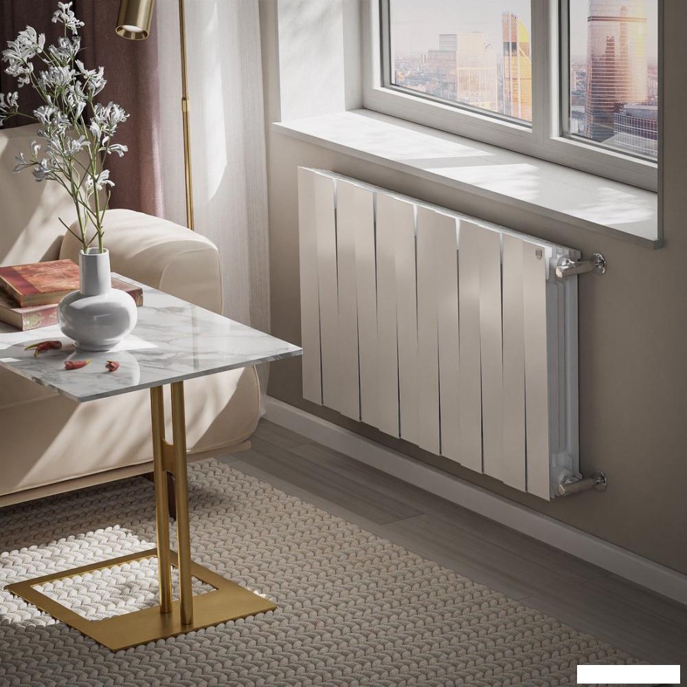 Биметаллический радиатор Royal Thermo PianoForte 500 Белый - 12 секций