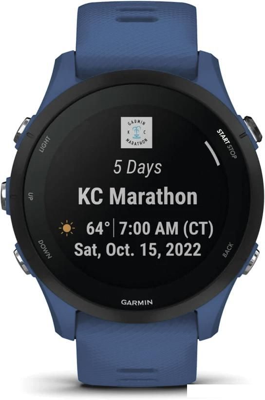 Умные часы Garmin Forerunner 255 (темно-синий/черный)