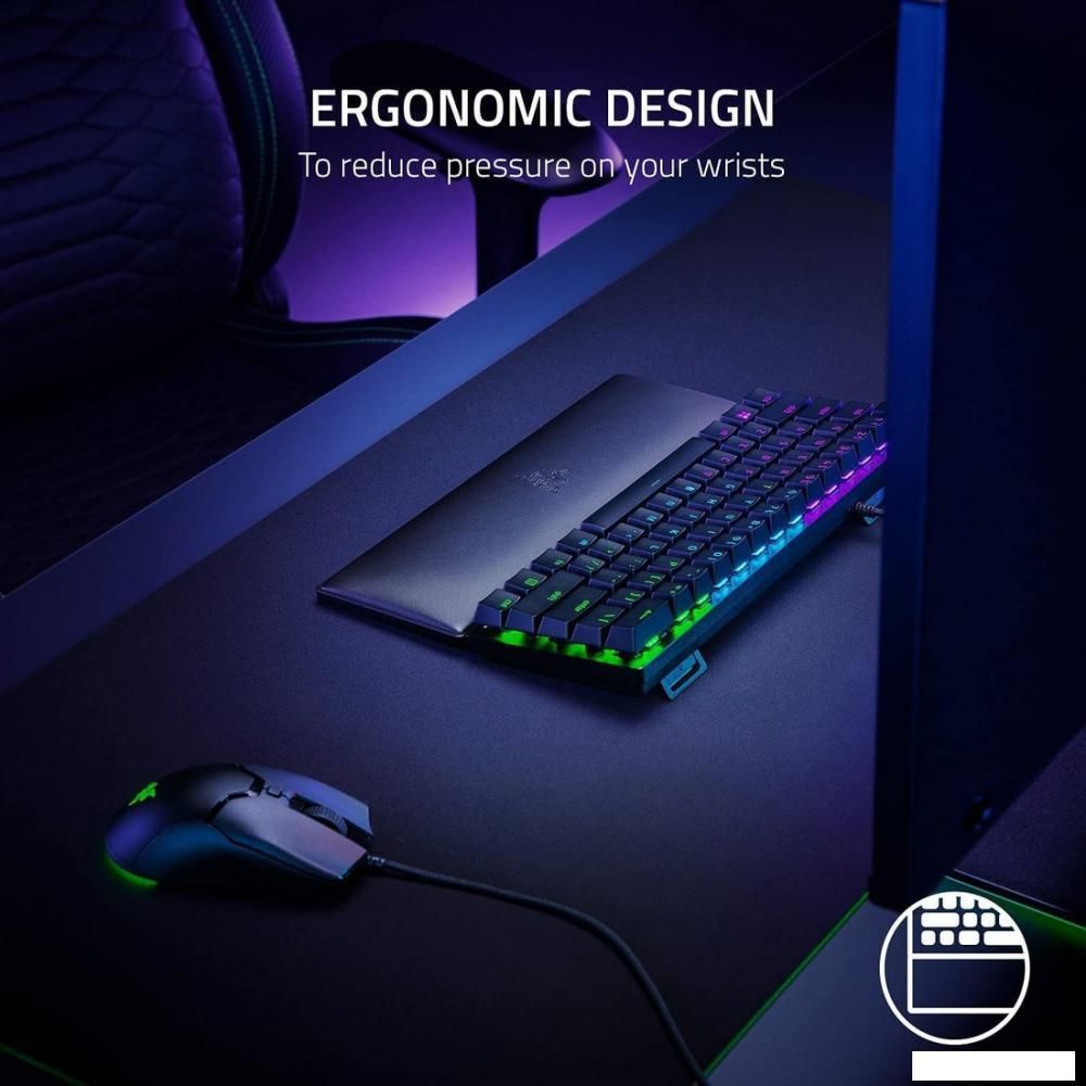 Подставка под запястье Razer Ergonomic Wrist Rest (для мини-клавиатур)