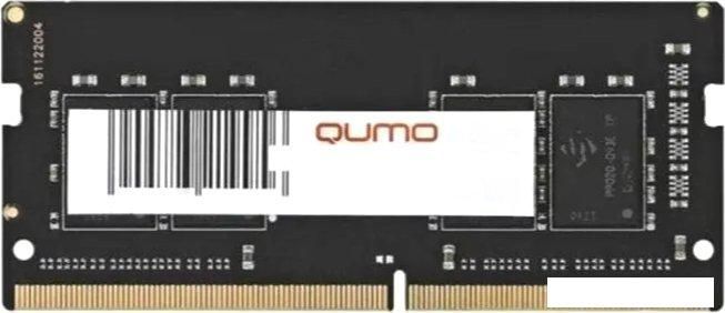 Оперативная память QUMO 8ГБ DDR4 SODIMM 3200 МГц QUM4S-8G3200P22