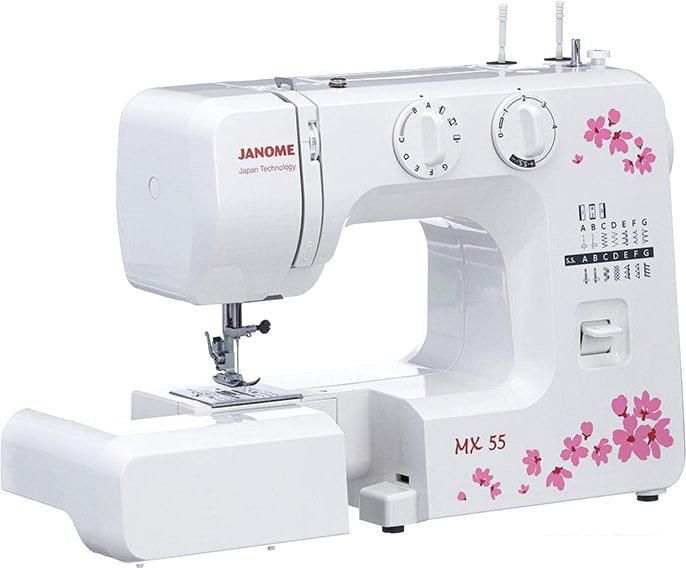 Электромеханическая швейная машина Janome MX 55