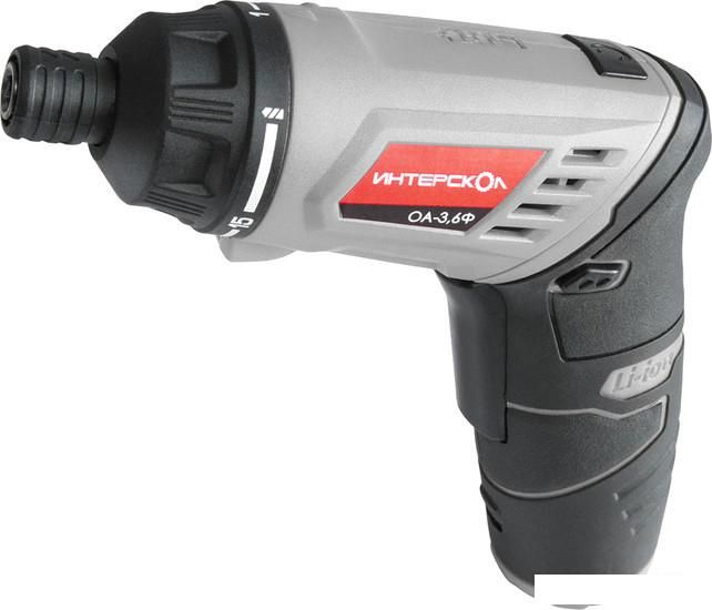 Электроотвертка Интерскол ОА-3.6Ф 433.0.1.00 (с 1-м АКБ, кейс)