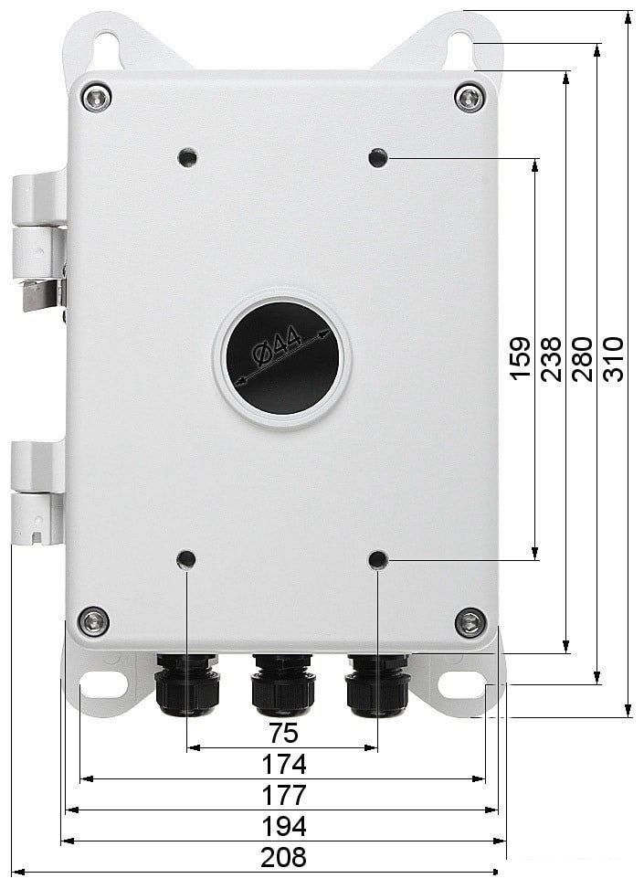 Кронштейн Hikvision DS-1602ZJ-BOX-POLE