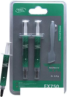 Термопаста DeepCool EX750 (2.5 г, 2 шт.)