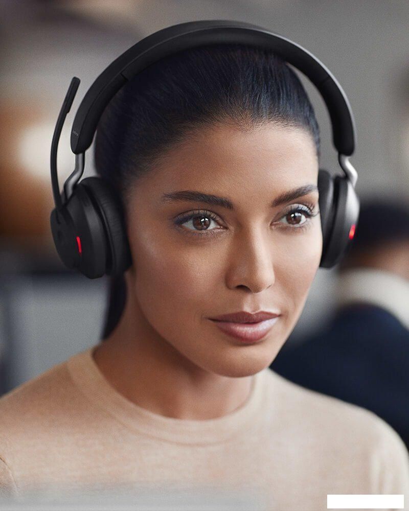 Офисная гарнитура Jabra Evolve2 65 MS Stereo USB-C (черный)