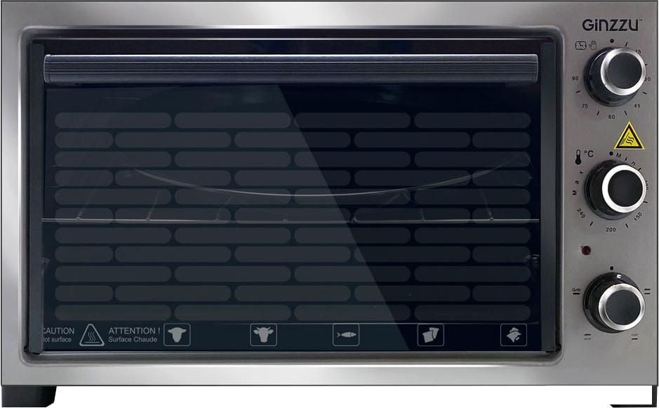 Мини-печь Ginzzu HOT-132 gray