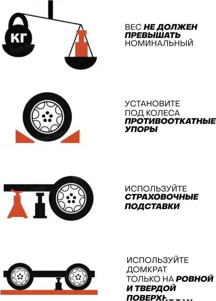 Подкатной домкрат ForceKraft FK-TH23003(65259)