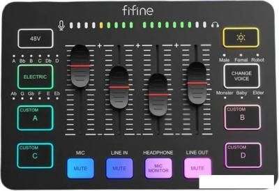Микшерный пульт FIFINE SC3 (черный)