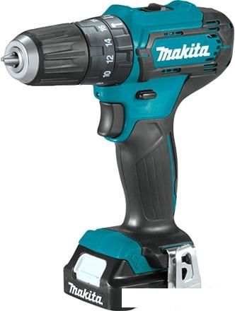 Ударная дрель-шуруповерт Makita HP333DWME (с 2-мя АКБ, кейс)