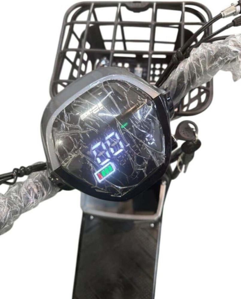 Электроскутер NOVA EC03 (серый, без цепи)