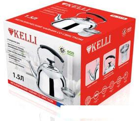Чайник со свистком KELLI KL-3117