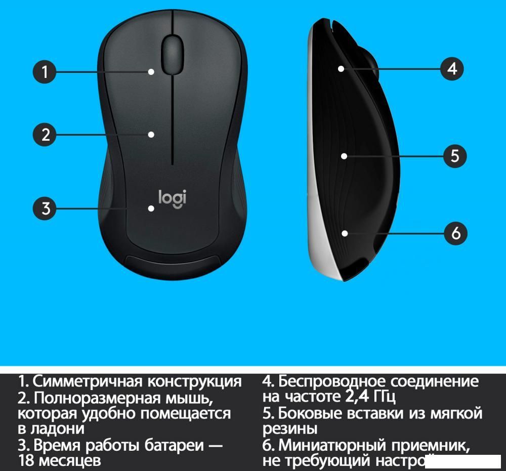 Офисный набор Logitech MK540 Advanced 920-008686
