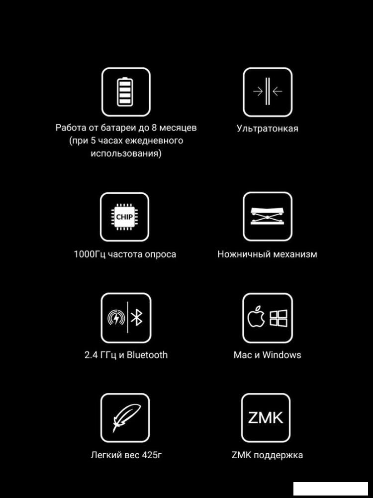 Клавиатура Keychron B1 Pro B1P-K12-RU (ретро зеленый)