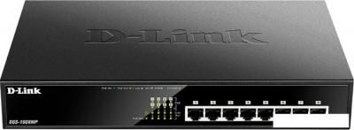 Неуправляемый коммутатор D-Link DGS-1008MP/B1A