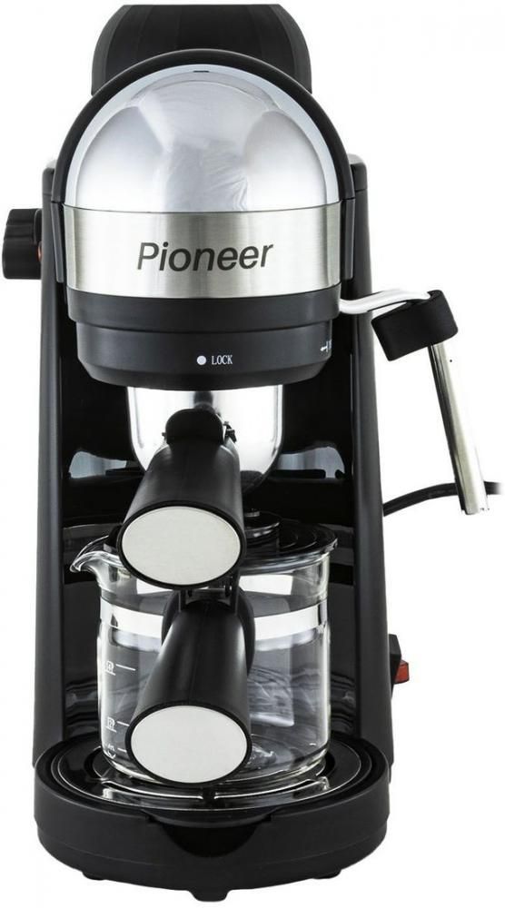 Рожковая кофеварка Pioneer CM106P (черный)