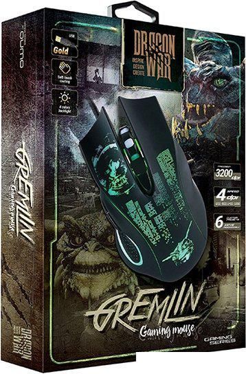 Игровая мышь QUMO Dragon War Gremlin M37