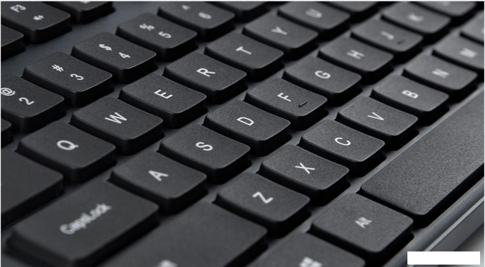Офисный набор Xiaomi Mi Wireless Keyboard and Mouse Combo WXJS01YM (черный)