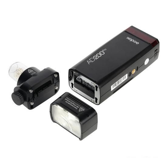 Вспышка Godox Witstro AD200Pro (со шторками BD-07)