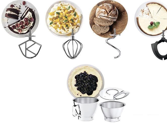 Кухонный процессор Kenwood Titanium Chef Baker KVC85.004SI