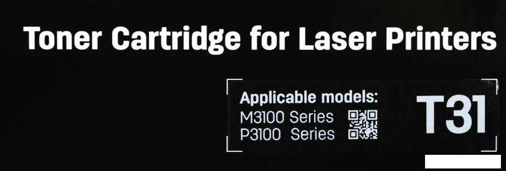 Картридж Deli T31-EA1 (черный)