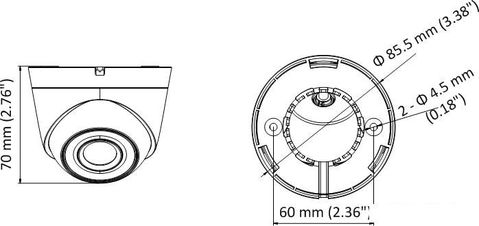 IP-камера HiWatch DS-I203(D) (4 мм)