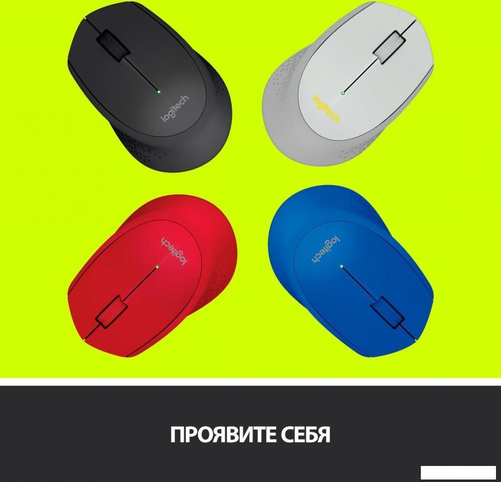 Мышь Logitech Wireless Mouse M280 (синий) [910-004290]